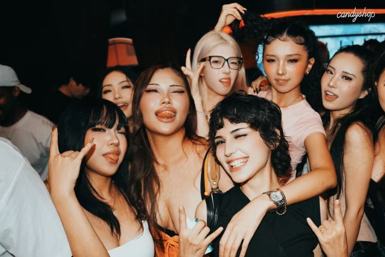 A night at Candyshop Club