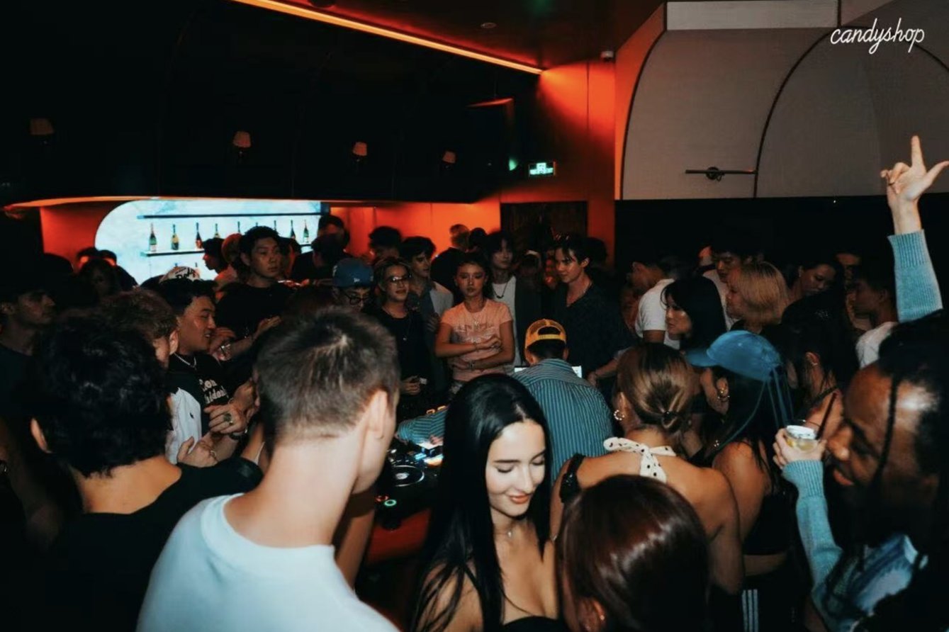 A night at Candyshop Club