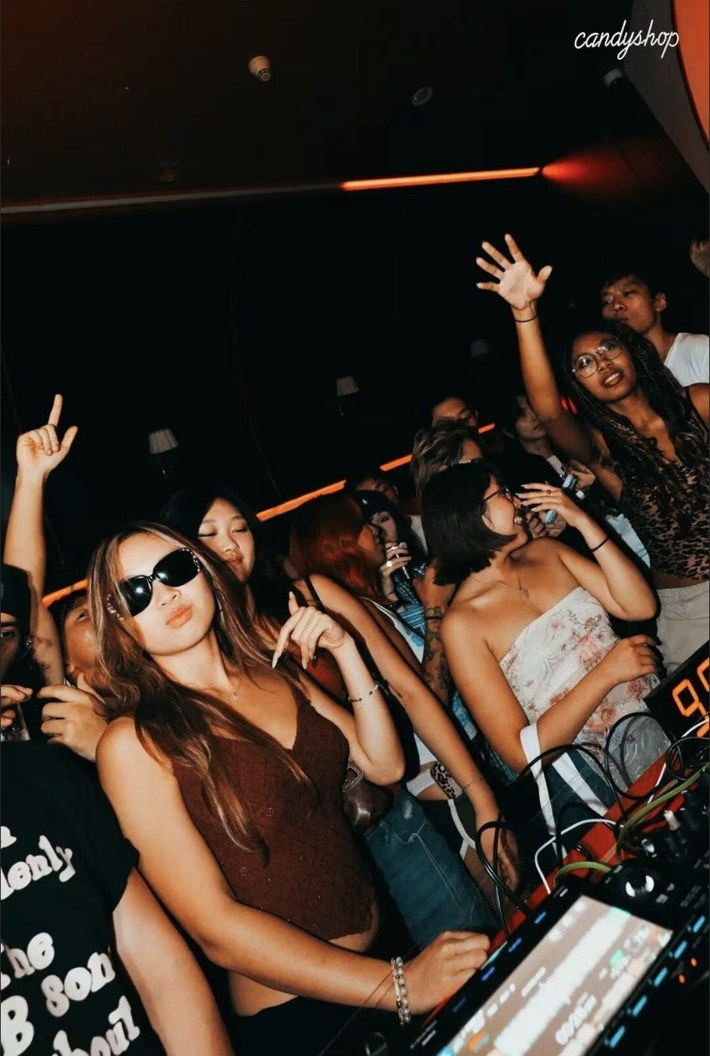 A night at Candyshop Club