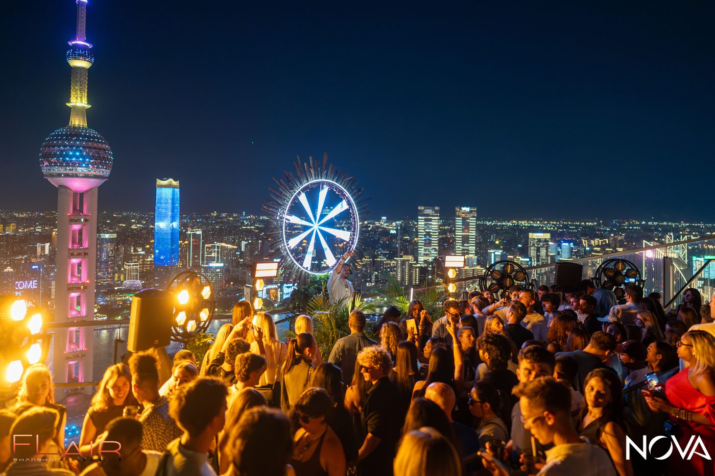 FLAIR × Bollinger: Sunset Sessions Reloaded, party photo