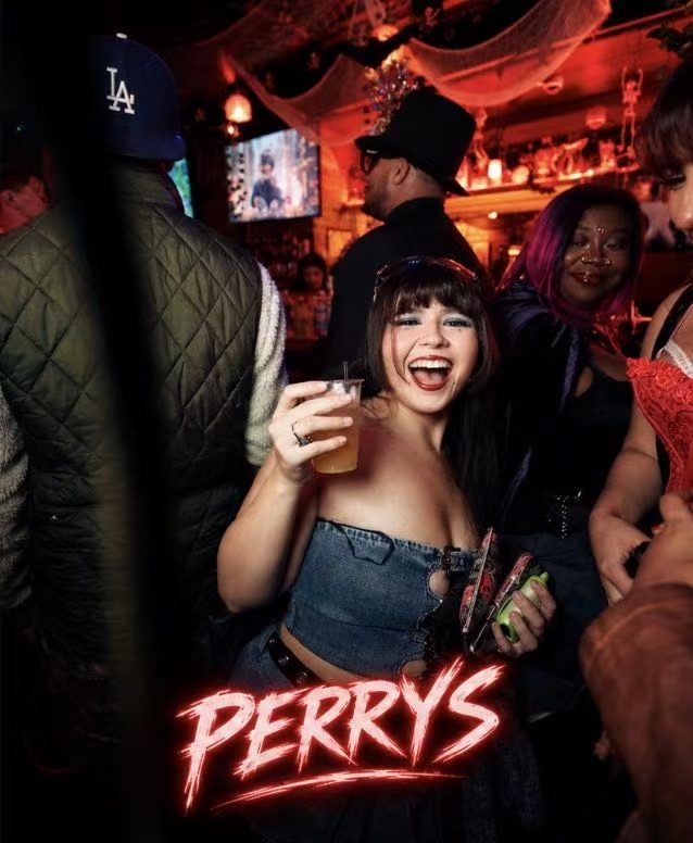Halloween at Perry's, party photo