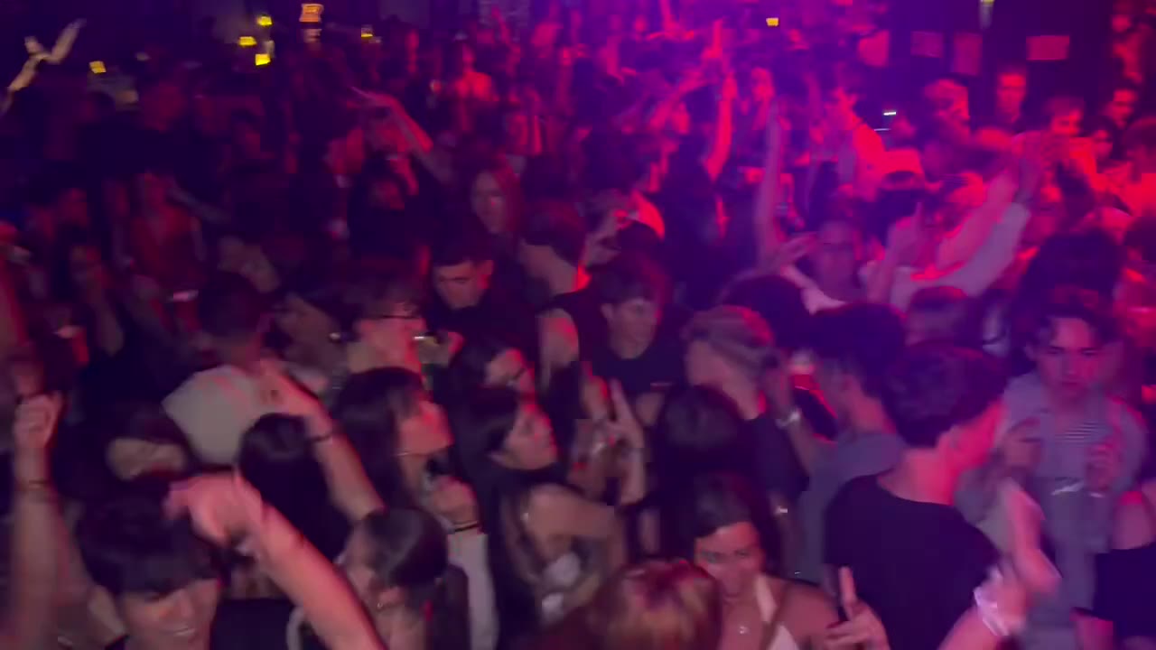 Neon Party at Perry's, a previous night