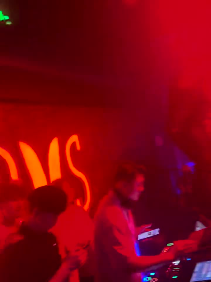 Neon Party at Perry's, a previous night